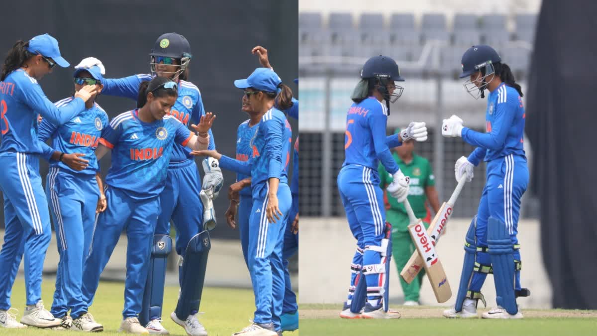 India Women won 1st T20 against Bangladesh Women vs