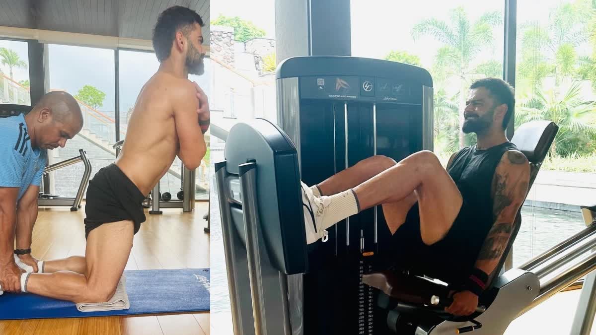 Virat Kohli 8 years of determined workout