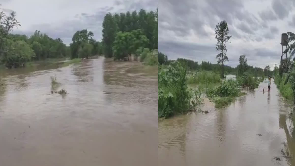 Flood-like conditions at Anandpur Sahib