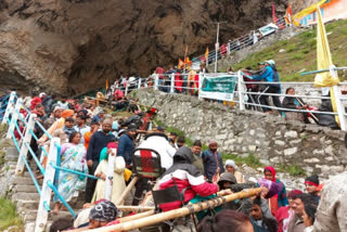 Amarnath Yatra resumes: ପାଗରେ ସୁଧାର ଆସିବା ପରେ ପହଲଗାମ ରୁଟରେ ଯାତ୍ରା ଆରମ୍ଭ