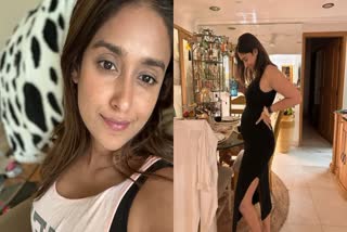 ileana 9 th month pregnancy