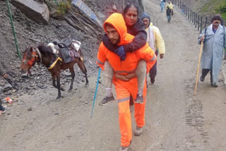 Union Home Minister Amit Shah on Thursday hailed the National Disaster Response Force (NDRF) and State Disaster Response Force (SDRF) for providing a safe Amarnath Yatra to every pilgrim.