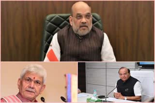 Home Minister Amit Shah speaks to Delhi and JK LGs