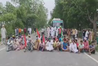 People jammed in Bathinda over rainwater drainage