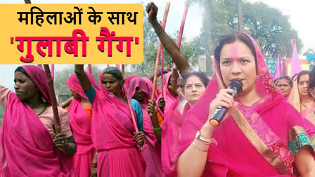 Gulabi gang against women violence