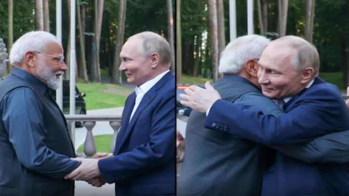 'Friend' Putin Welcomes Modi At His Official Residence, Drives Him In  Electric Car; Praises Pm For Being 'Energetic'