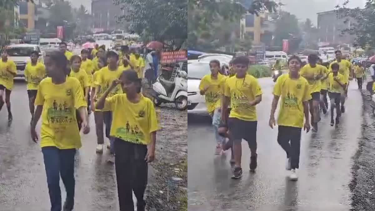 അപകടയാത്രയ്‌ക്കെതിരെ ബോധവത്‌ക്കരണം  FUNMARATHON CONDUCTED IN IDUKKI  AWARENESS ABOUT ROAD ACCIDENTS  MOTOR VEHICLE DEPARTMENT