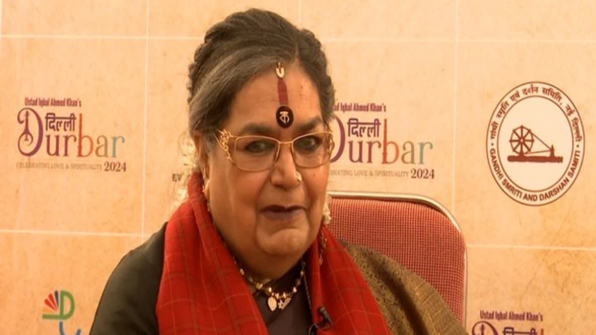 Singer Usha Uthup