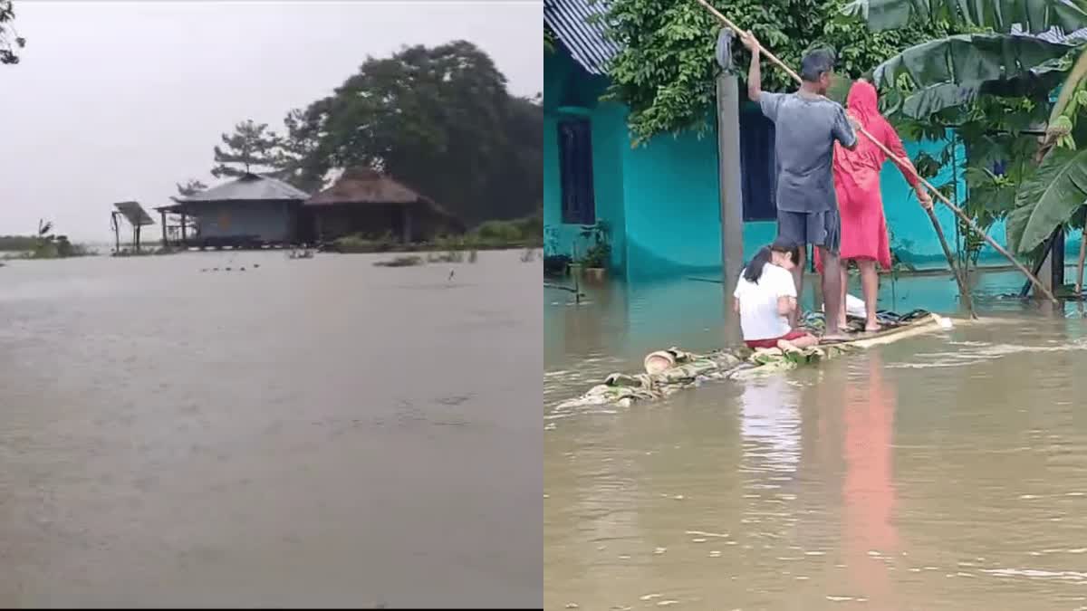 ASSAM FLOOD UPDATES  ASSAM FLOOD DEATH TROLL  അസം വെള്ളപ്പൊക്കം  അസം വെള്ളപ്പൊക്കം മരണസംഖ്യ