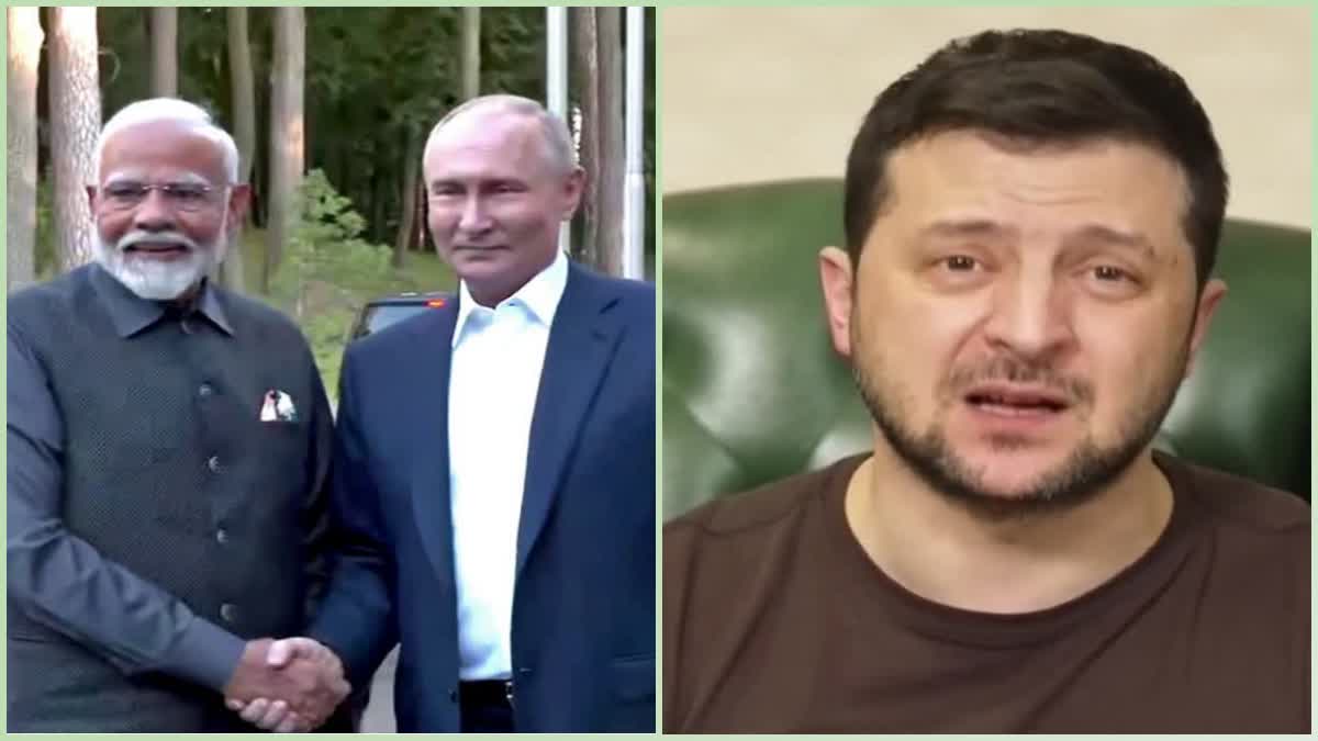 Ukraine president Zelenskyy reacts to PM Modi Russia visit