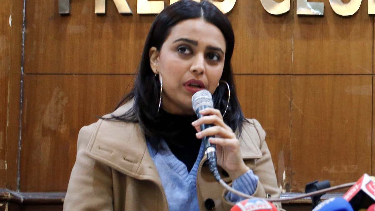 Swara Bhasker Likely To Contest 2024 Maharashtra Assembly Elections On SP Ticket