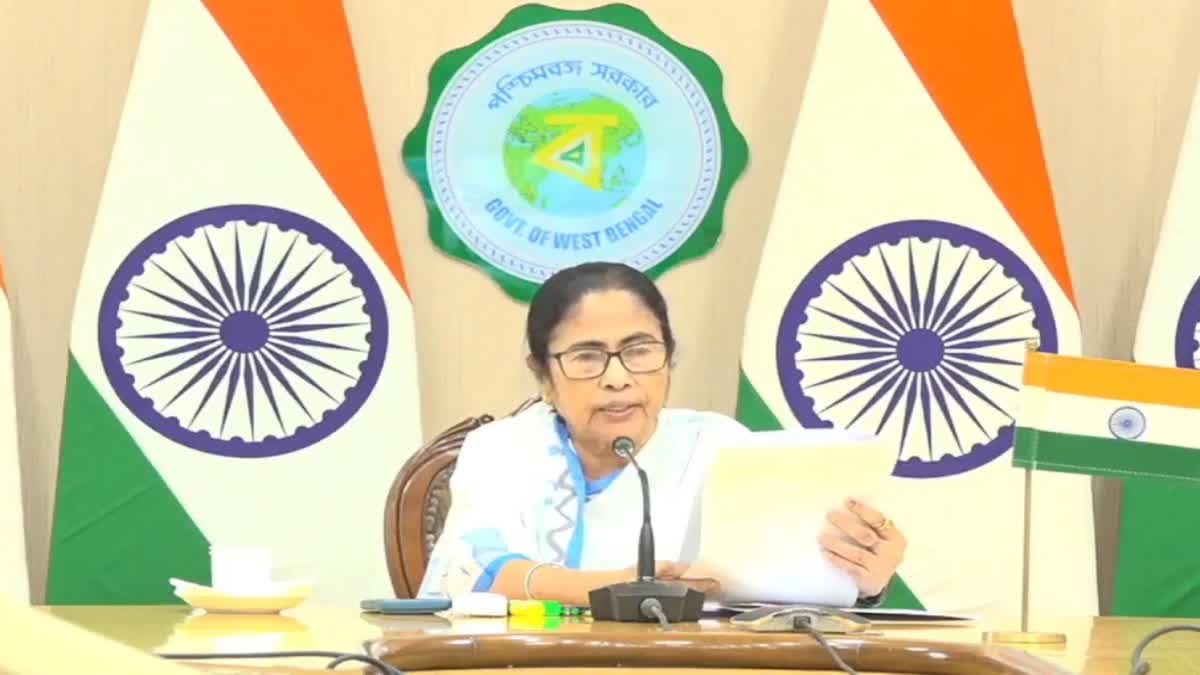 CM Mamata Banerjee at Nabanna