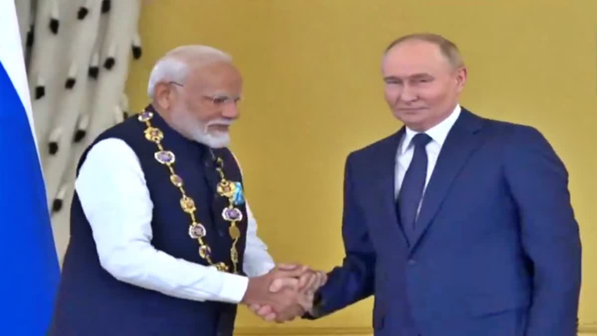 PM Modi Honor BY St Andrew the Apostl