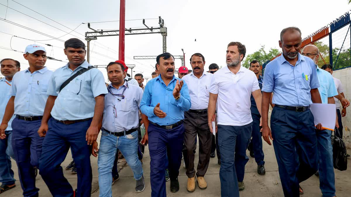 Loco Pilots issue Rahul Gandhi