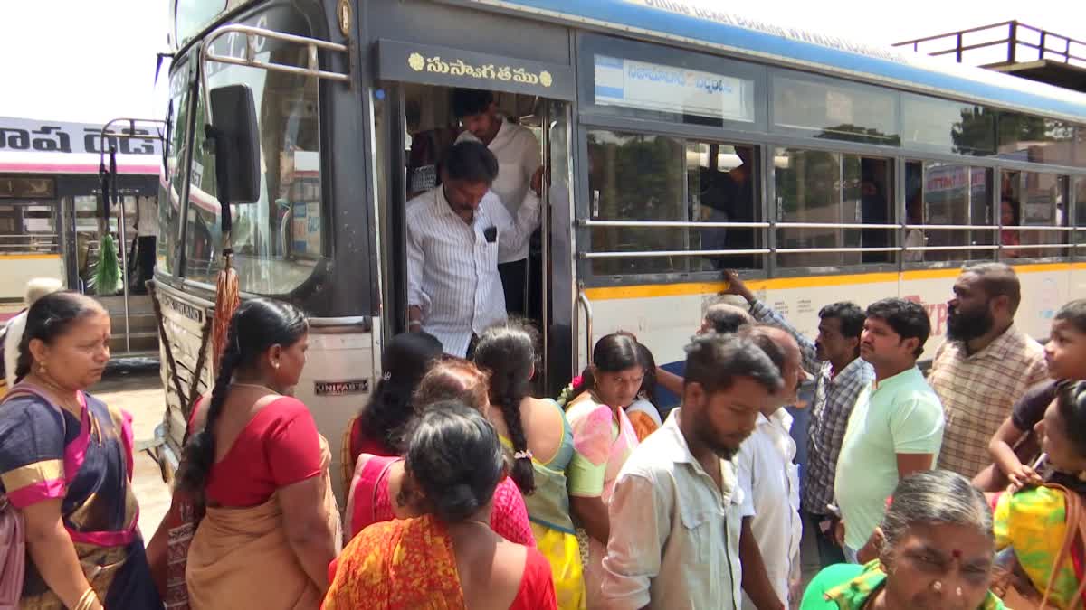 Bus Ticket Fare Extra Collected at Karimnagar