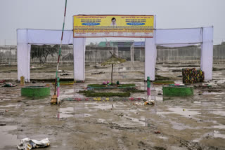 The ashram where stampede killed at least 123 people in Hathras Uttar Pradesh