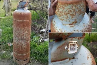 Chinese LPG cylinder recovered from Siang river