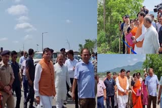 CM Dhami visited the disaster affected area