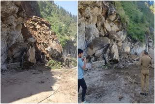 Badrinath National Highway closed due to landslide in Joshimath