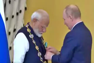 PM Modi Conferred With Russia's Most Prestigious Civilian Honour