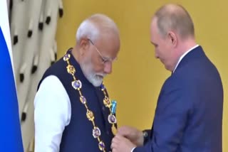 PM Modi Russian Civilian Honour