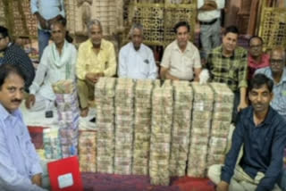 donation counting of Sanwaliya Seth