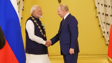 PM Modi Conferred with Russia highest civilian honour