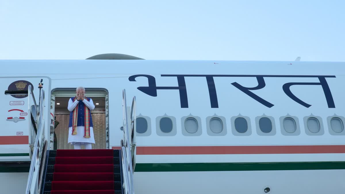 प्रधानमंत्री मोदी नामीबिया के लिए रवाना हुए, अहम मुद्दों पर करेंगे चर्चा