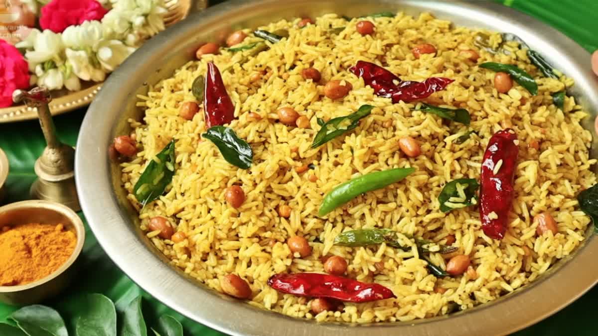 VERY TASTY PULIOGARE PULIOGARE RECIPE ANDHRA STYLE TASTY PULIOGARE ಹುಣಸೆ ಪುಳಿಯೋಗರೆ