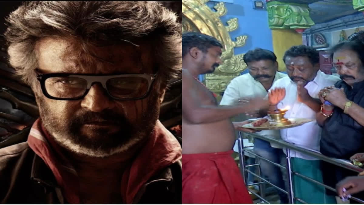 Etv BharatRajinikanth's fans offer prayers at Thiruparankundram temple