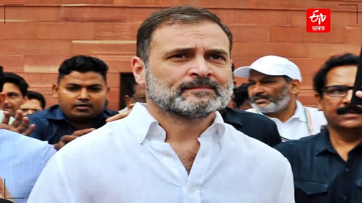 Rahul Gandhi slams BJP over Manipur