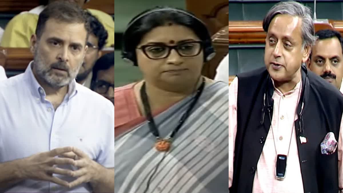 No-Confidence Motion: Smriti Irani attacks Rahul Gandhi over his 'murder of India' remark