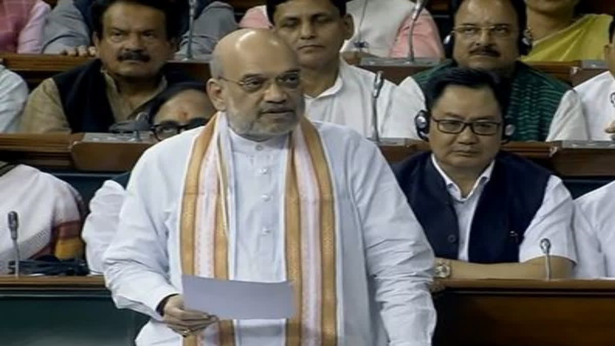 What did Congress do when 2000 people were killed under its own Ibobi led govt in Manipur Shah questions in LS