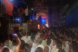 Shop and godown gutted into fire in Jhalawar