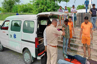 body found floating in pond in Jhalawar