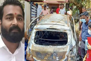 pta alappuzha  car blast  kerala  forensic department  kerala police  mavelikkara  ആലപ്പുഴ  ആസ്‌മ  ഫോറന്‍സിക് സംഘം  സ്‌പ്രേ  കാർ പൊട്ടിത്തെറിച്ച്‌ യുവാവ് മരിച്ച സംഭവം  മോട്ടോര്‍ വാഹനവകുപ്പ്‌  കാർ  കേരള പൊലീസ്‌  കേരളം