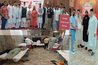 اجمیر شریف میں خون عطیہ کیمپ کا انعقاد