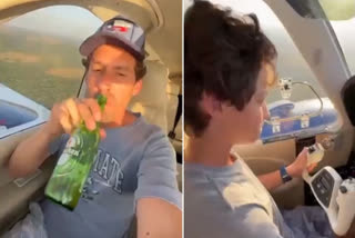 A video shot before moments of a plane crash in Brazil has surfaced online where a father allowed his 11-year-old son to take charge of the plane while guzzling beer. As a result, both lost their lives in the plane crash. A father, who should have guided his son in the right path, acted negligently. An eleven-year-old boy was flying the plane while his father, who was sitting next to him, instructed him how to fly the plane while drinking beer. As a result, both died in the crash.