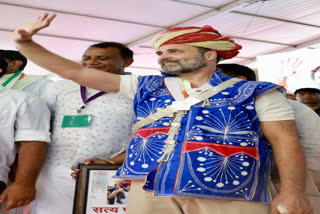Sounding the assembly poll bugle in Rajasthan, Congress leader Rahul Gandhi arrived at Mangarh Dham in Banswara district on Wednesday to address the tribal community people. Describing tribal people as original inhabitants and owners of land and forests in the country, Rahul Gandi said that the Congress considers tribal community people as the owners of this country.