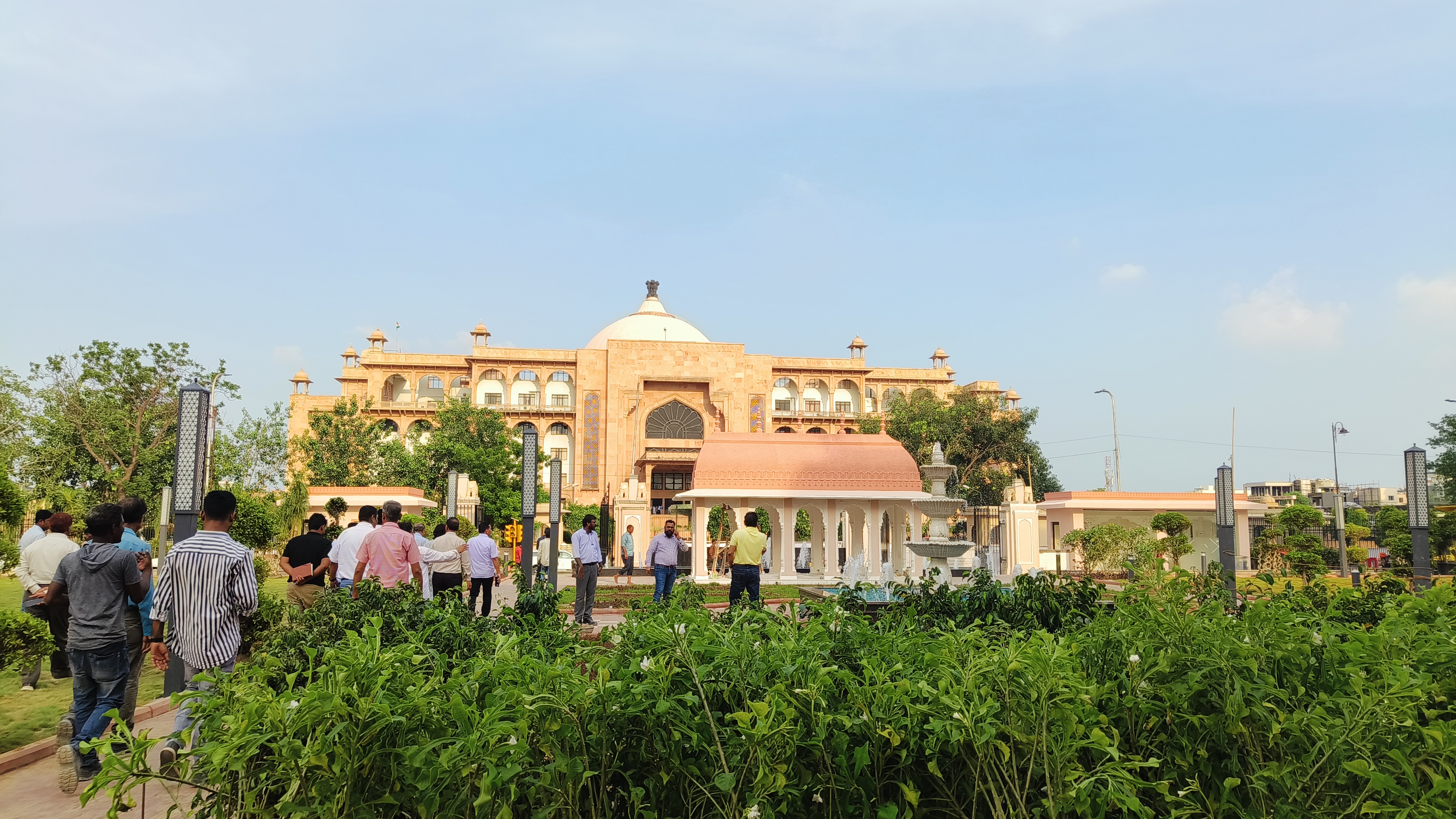 MLAs Residence main entrance