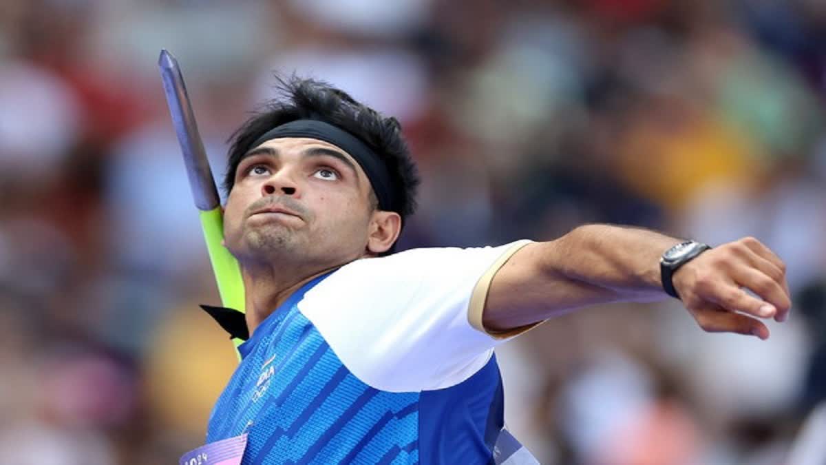 Etv BhNeeraj Chopra wins silver in men's javelin at Paris Olympics, falls short of goldarat