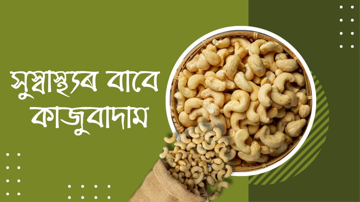 What are the properties of cashew nuts that are beneficial for the body