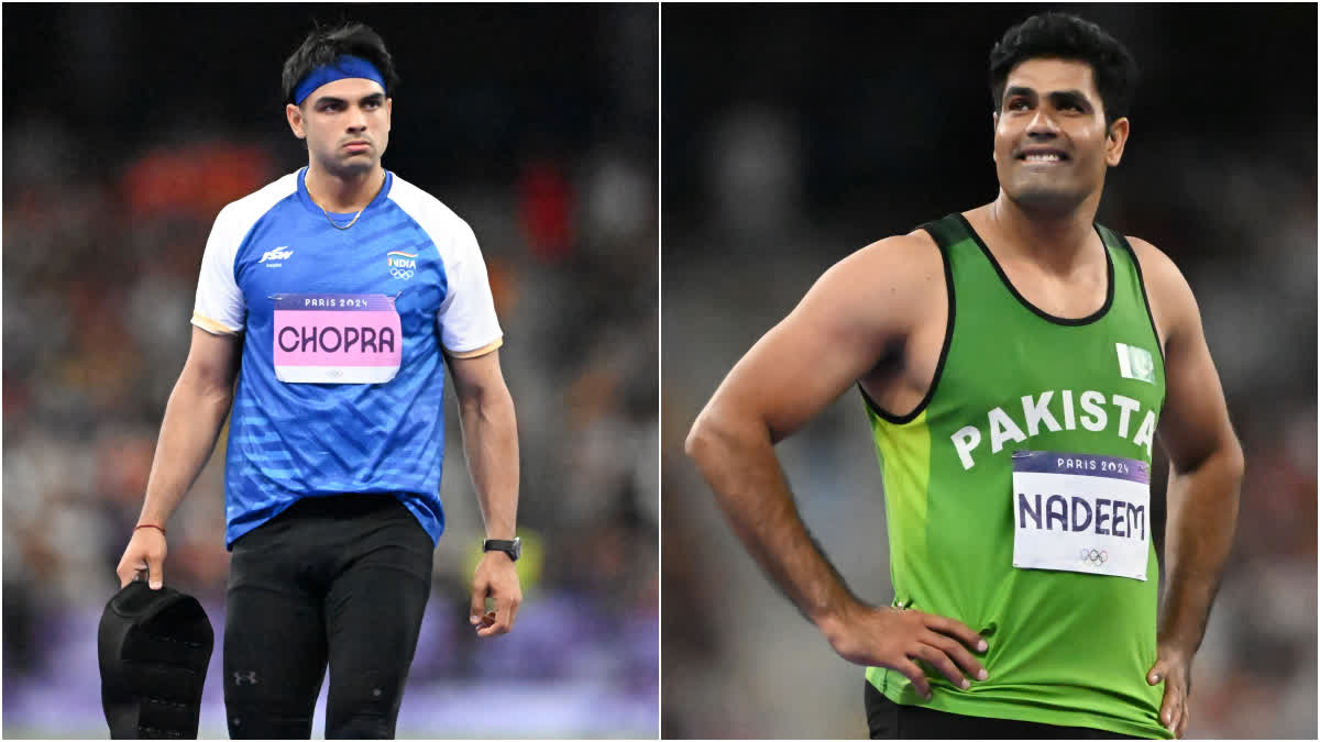 Neeraj Chopra and Arshad Nadeem