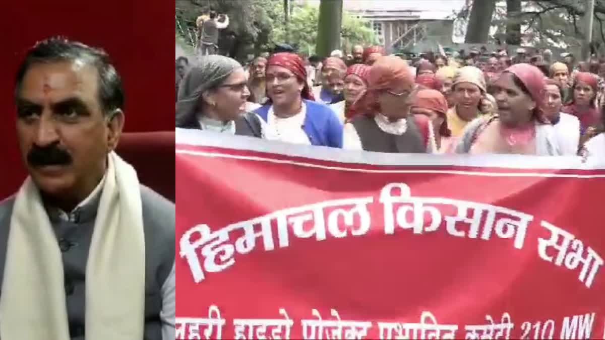 जल विद्युत परियोजना के प्रभावितों ने सीएम से की मुलाकात