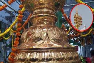 annavaram_dwajasthambam_gold_coated