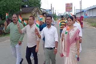 Har Ghar tiranga campaign in Dantewada