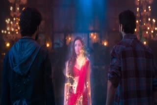 Khoobsurat Song From Stree 2 released Varun Dhawan and Rajkummar Rao fight for Stree love