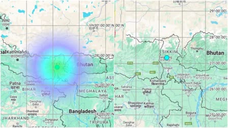 Earthquake tremors