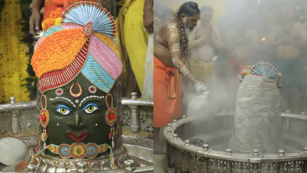 राखी भी विशाल भोग भी बेमिसाल, महिलाओं ने बाबा महाकाल को बांधा रक्षा सूत्र