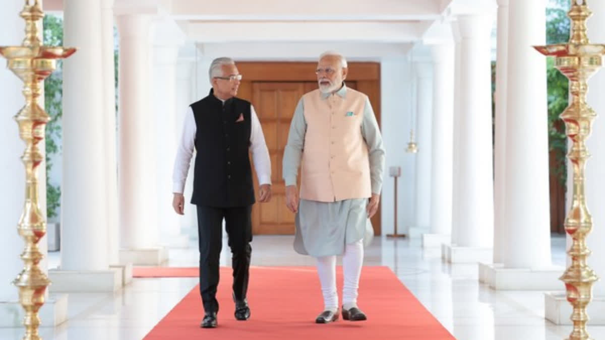 Mauritius PM Jugnauth congratulates PM Modi for Chandrayaan-3